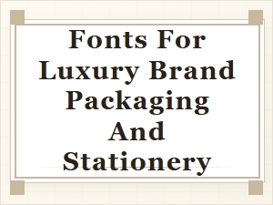 Serene Typography for Luxury Brand Identity